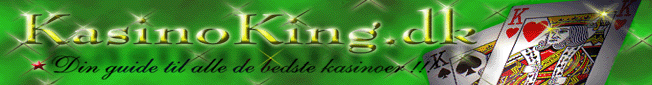 Casino spil på nettet. Brug Kasino King og modtag gratis casino bonus penge for over 50.000 kroner.